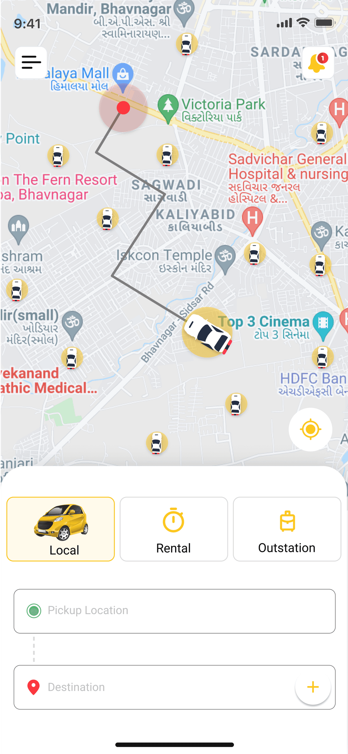 CabScript driver management interface showing onboarding, performance ratings, and commission settings